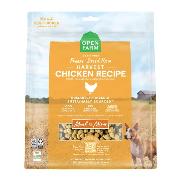 Open Farm Dog Fd Harvest Ckn Morsels 13.5-oz