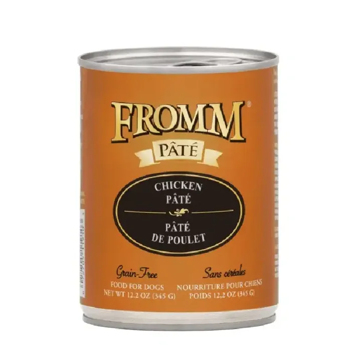 Fromm Dog Canned Pate Gold Chicken 12.2-oz