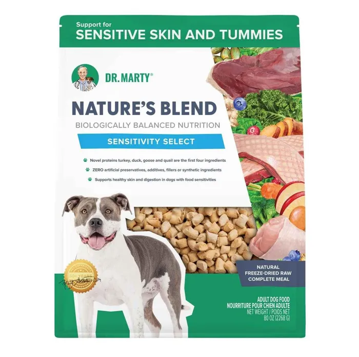 Dr. Marty Nature's Blend Sensitivity Select 80 oz front bag