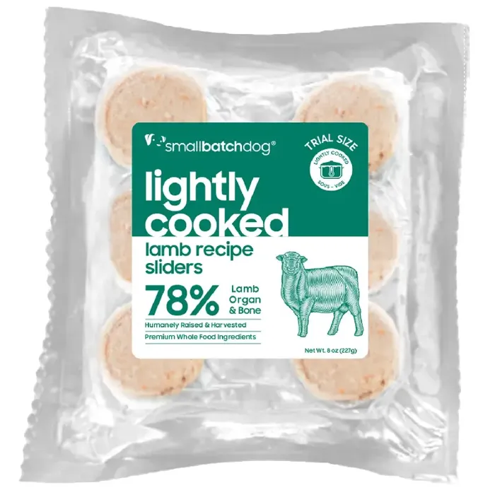 Small Batch Dog Lightly Cooked Lamb 8-oz