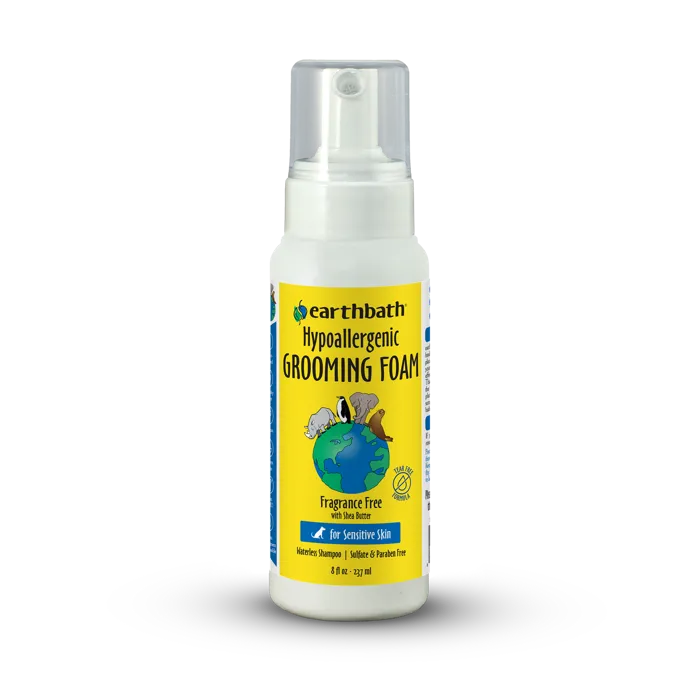 Earthbath Hypoallergenic Grooming Foam 8 oz front view