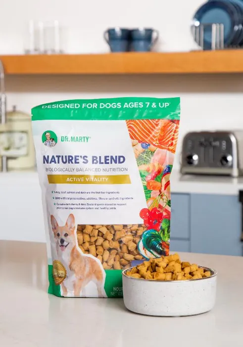 Dr Marty Nature's Blend Act Vit Sr Fd Dog 48-oz