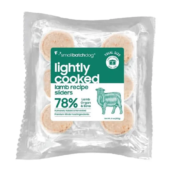 Small Batch Dog Lightly Cooked Lamb 8-oz