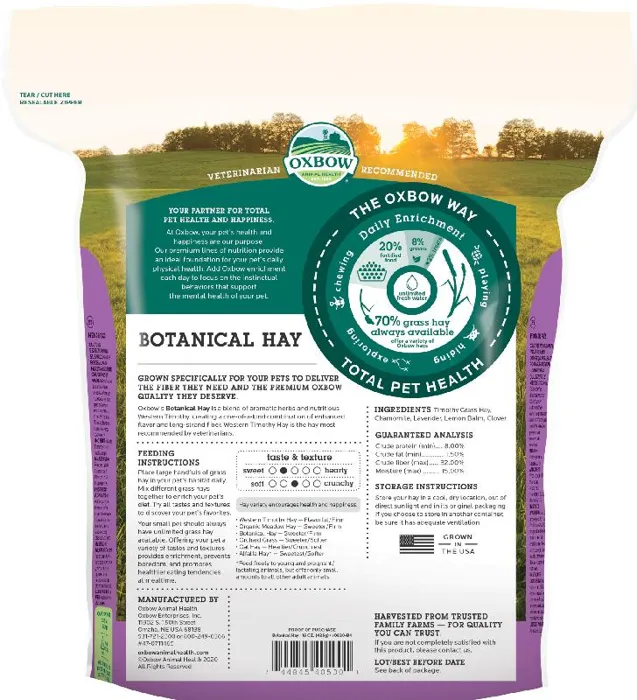 Oxbow Botanical Hay 15 Oz