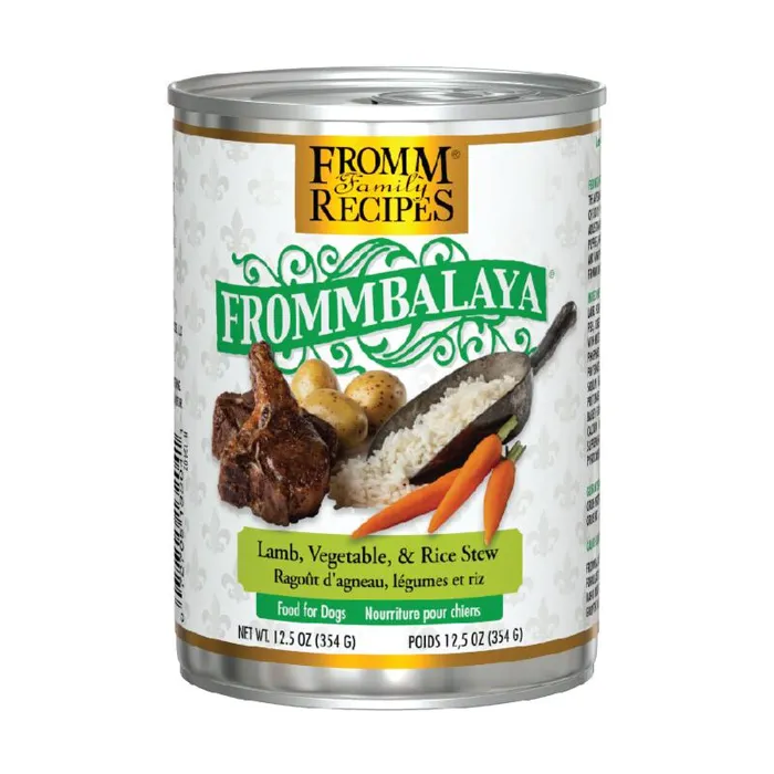 Fromm Dog Can Frommbalaya Lamb, Veg & Rice Stew 12.5-oz