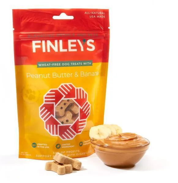 Finley's Treat Biscuit Peanut Butter & Banana 12-oz