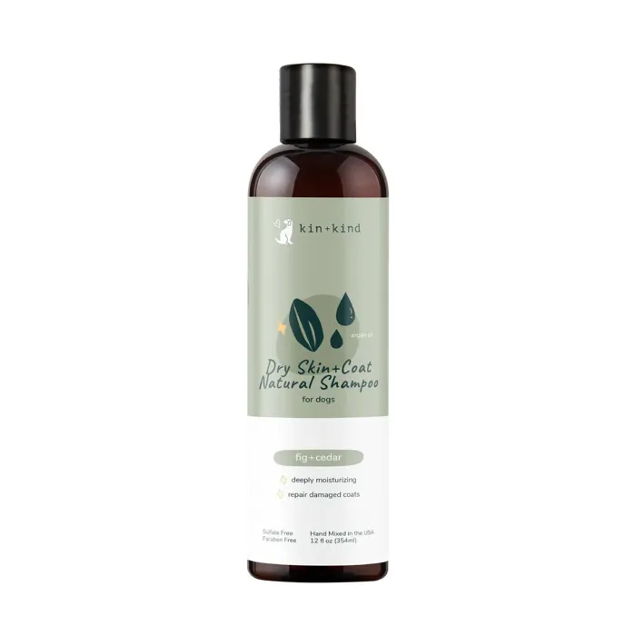 Kin & Kind Dry Skin & Coat Cedar Shampooo 12-oz