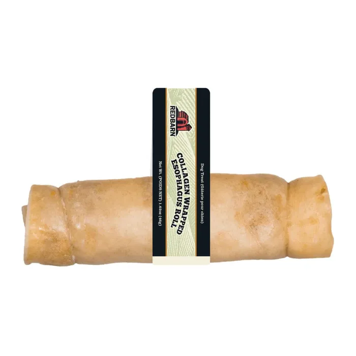 Redbarn Dog Collagen Wrapped Esophagus Roll