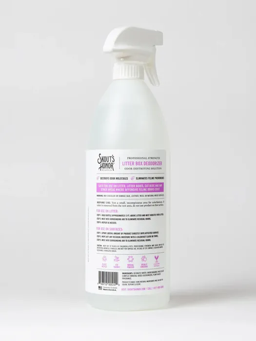 Professional Strength Litter Box Deodorizer 35-oz