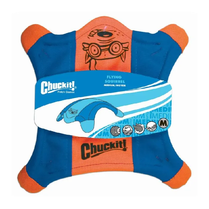 Chuck It Flying Squirrel Toy Medium 10"