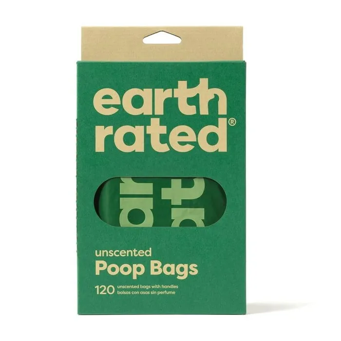 Earth Rated Poop Bags Handle Tie Unscented 120-ct