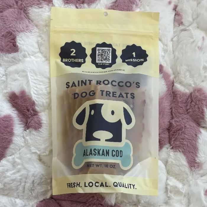 Saint Rocco's Dog Alaskan Cod Treats 16-oz