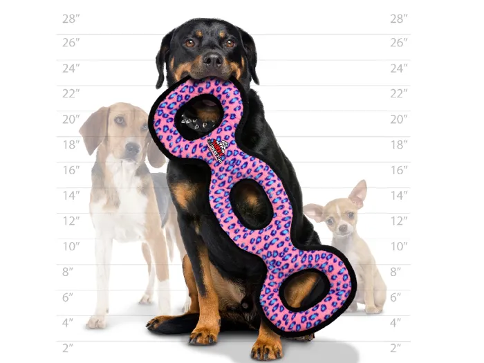 Tuff Jrs 3way Tug Pink Leopard