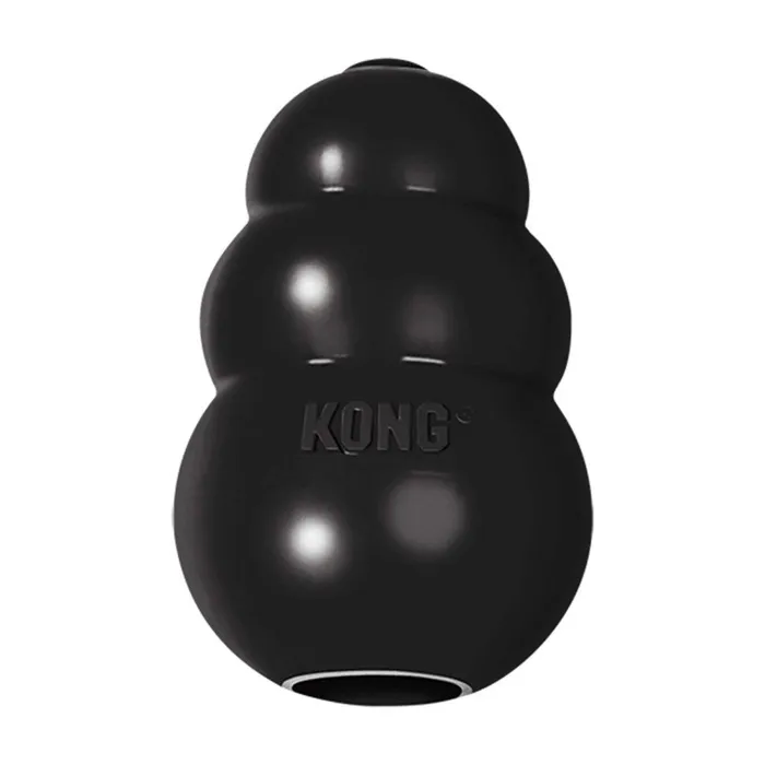 Kong Extreme Natural Rubber Chew Toy Black Small
