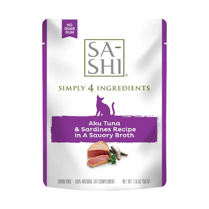 Rawz Cat Sa Shi Gf Tuna Sardn Shreds Pouch 1.76-oz