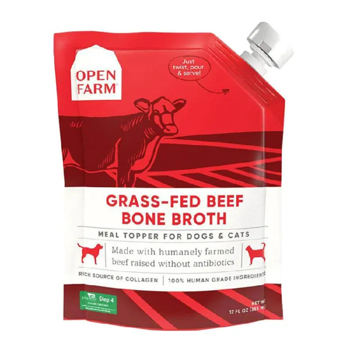 Open Farm Beef Bone Broth 12-oz