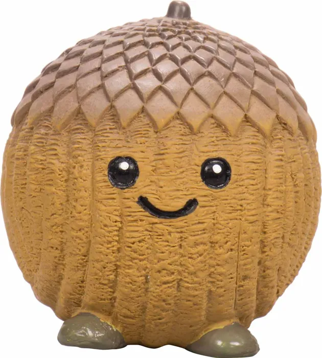 HuggleHounds Terho Acorn Ruff-Tex Ball Large front view