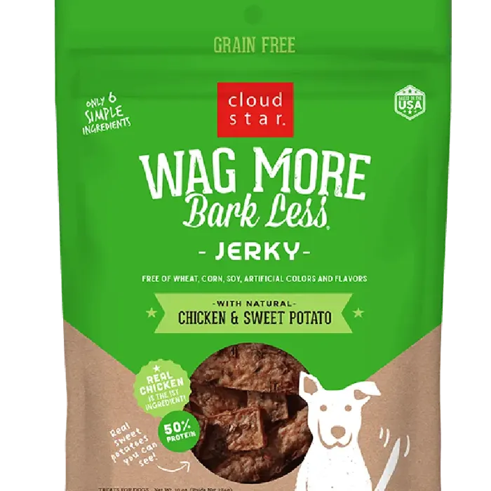 Wagmore Gf Jerky Chicken & Sweet Potato 10-oz