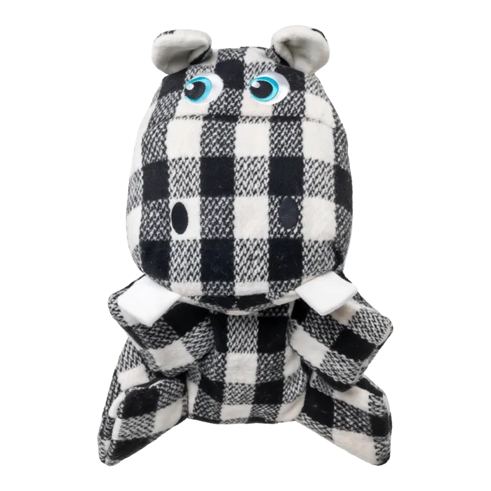 KONG Low Stuff Flanimalz Hippo XL front view