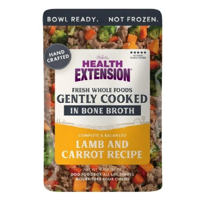 Health Extension Gently Cooked Lamb & Carrot 3-oz