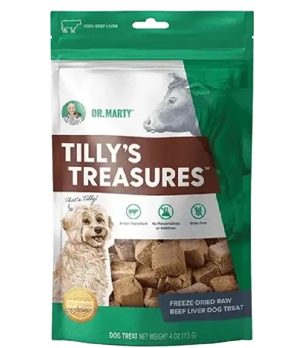 Tilly's Treasures - Beef Liver Dog - 8oz