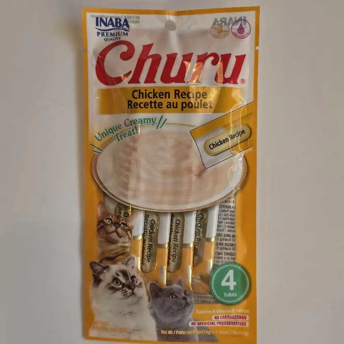 Inaba Ciao Cat Churu Purees Ckn 2-oz