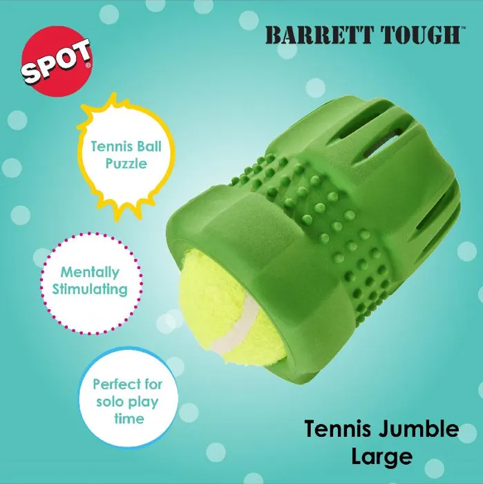 Spot Barrett Tough Tennis Jumble Large 4 Inch