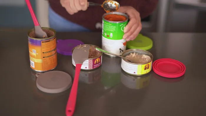 Messy Mutts Silicone Can Cover Watermelon lifestyle