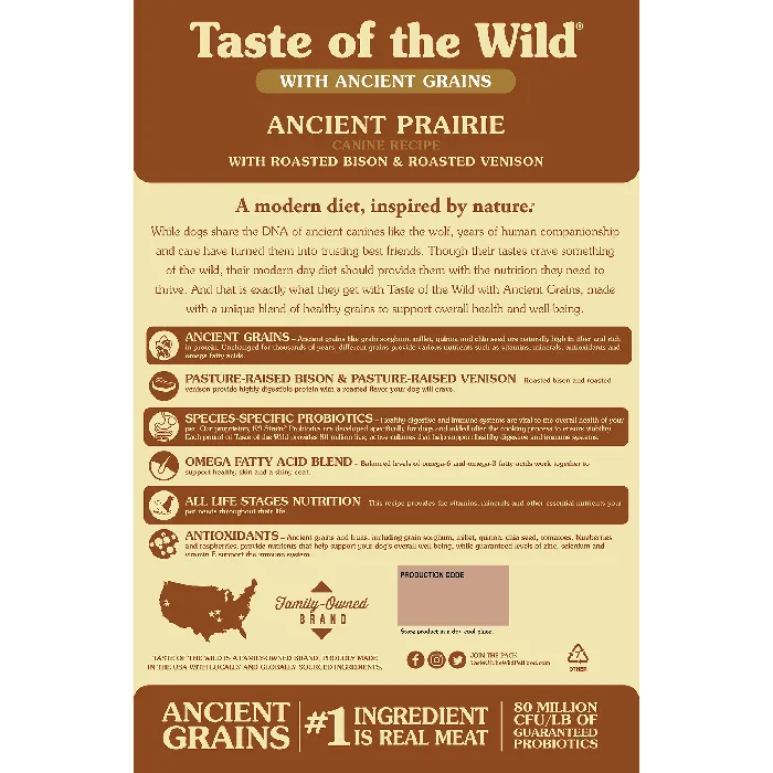 Taste Of the Wild Ag Prairie 5-lb
