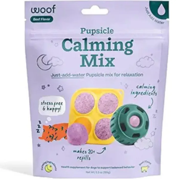 Woof Pupsicle Calming Mix 5.5-ounce bag front