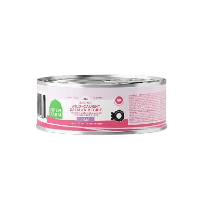 Open Farm Canned Cat Pate Salmon 2.8-oz