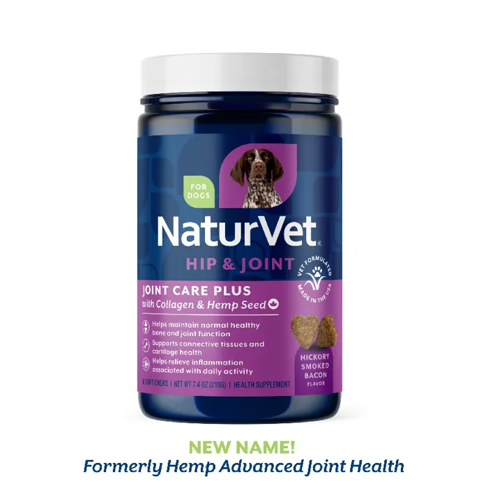 Naturvet Dog Hemp Advanced Joint Soft Chew 120-ct