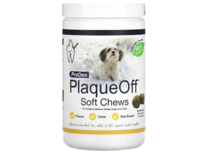 Plaque Off Soft Chew Small & Medium Breed 90-ct