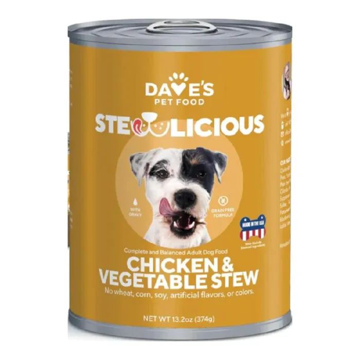 Daves Chicken & Vegetable In Gravy 13.2-oz