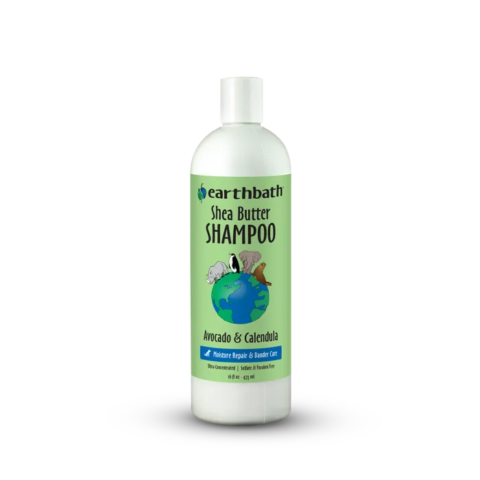 Earthbath Shea Butter Shampoo 16 fl oz front bottle