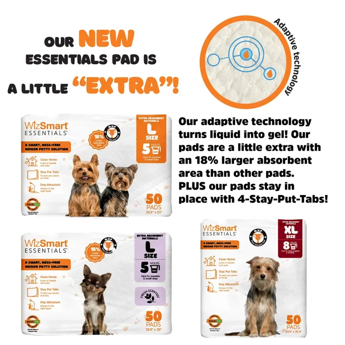 Wizsmart Essential Pads Pads Xl 10-pk