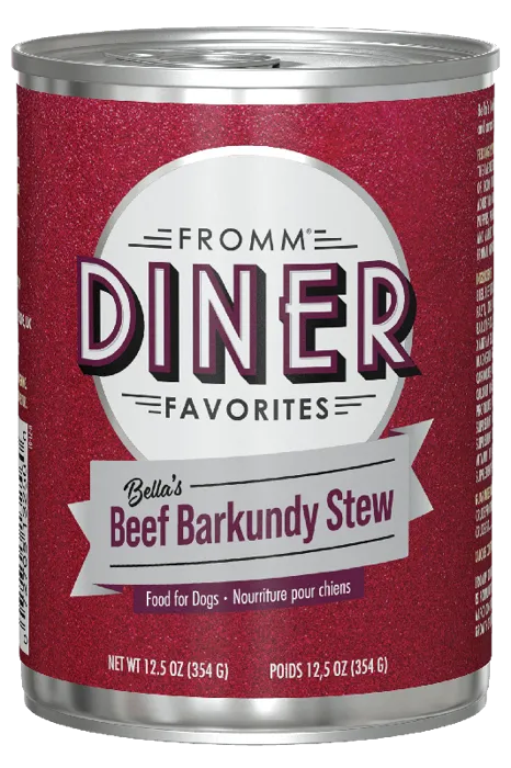 Fromm Diner Bella's Beef Barkundy Stew 12.5-oz