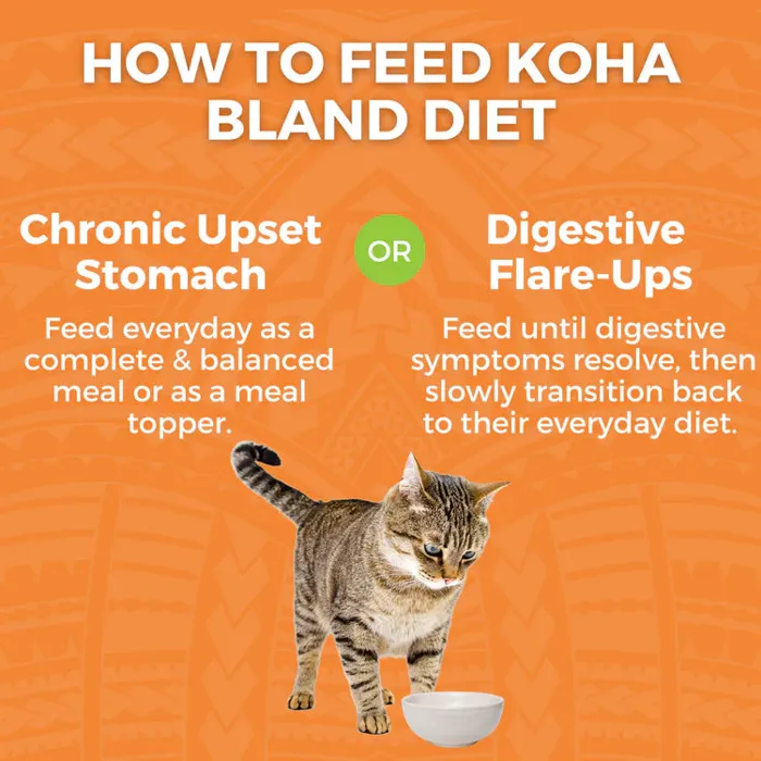 Koha Cat Bland Chicken & Rice 6-oz
