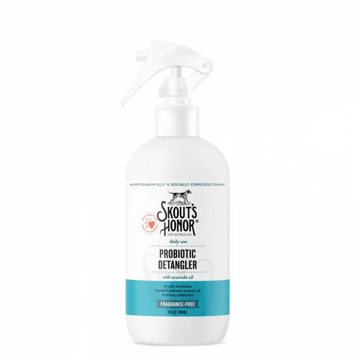 Skout's Honor Probiotic Detangler Unscented 8-oz