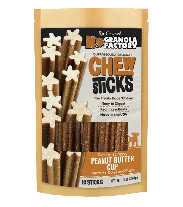Peanut Butter Cup Chew Sticks 14 Oz