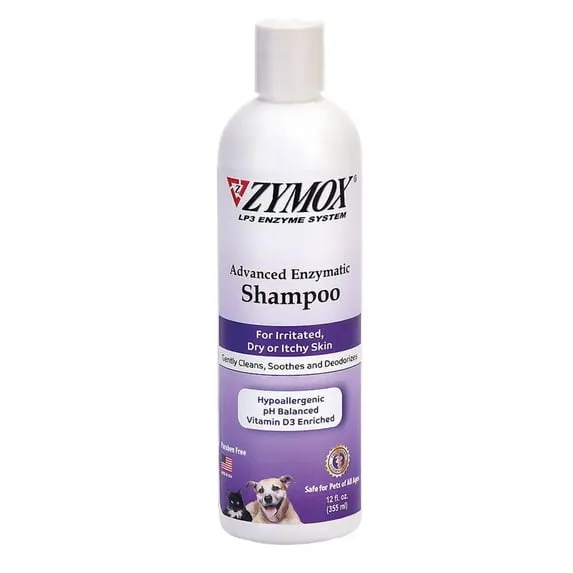 ZYMOX Advanced Enzymatic Shampoo 12 oz front label