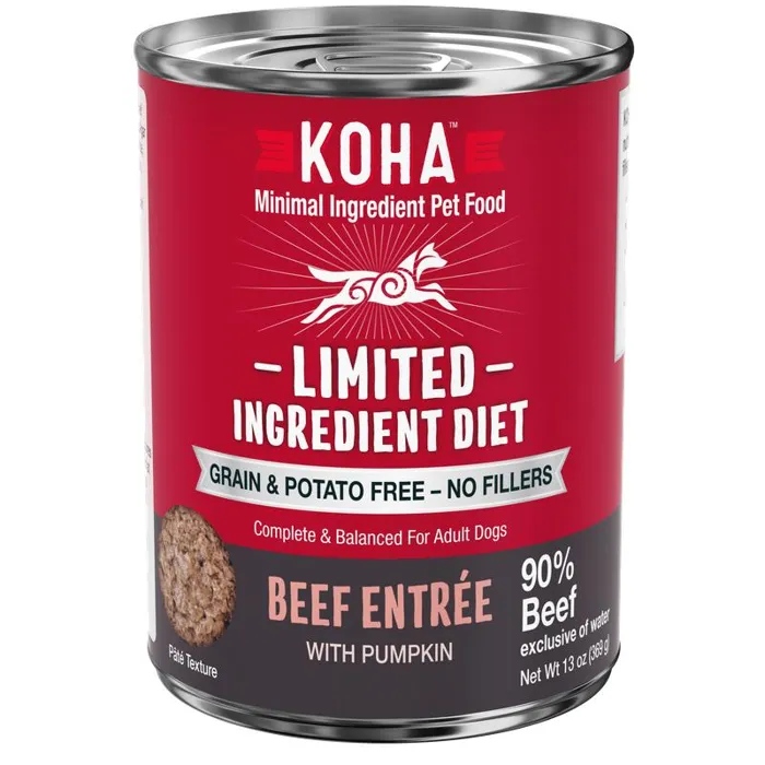 Koha Limited Ingredient 90% Beef 13-oz