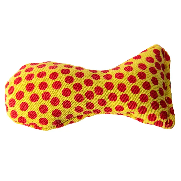 Yeowww! Stinkies Sardine yellow red dots back