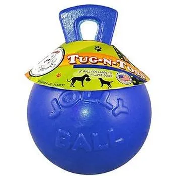 Tug N Toss Ball Blue 4.5"
