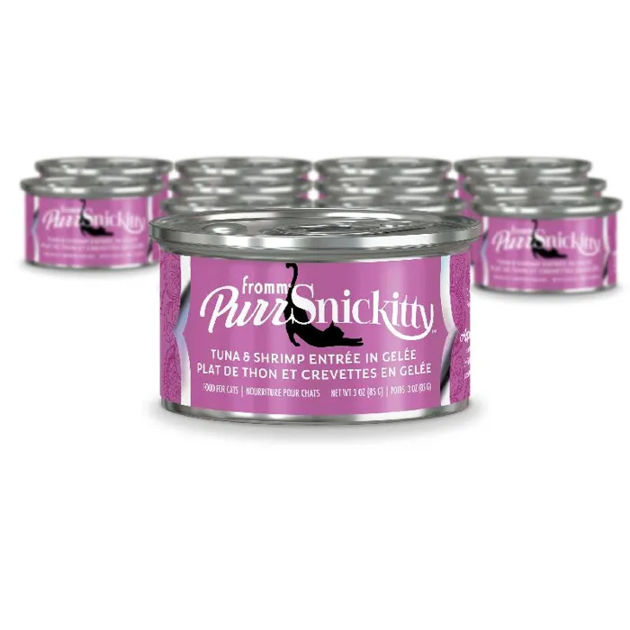 Fromm Cat Purrsnickitty Tuna Shrimp In Gelee 3-oz