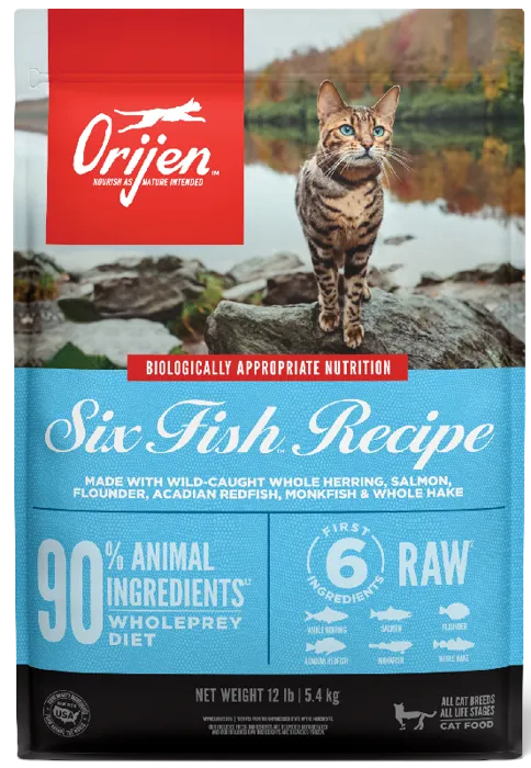 Orijen Cat Six Fish 4-lb