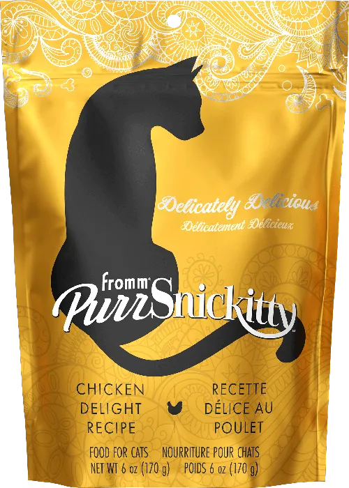 Fromm PurrSnickitty Chicken Delight 6-ounce bag front
