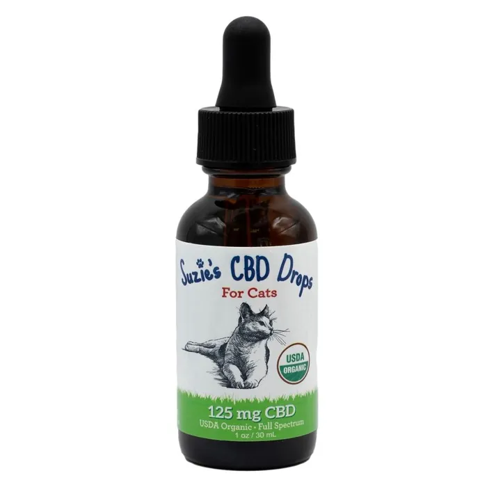Suzies Cbd Drops 125mg Cat Drops