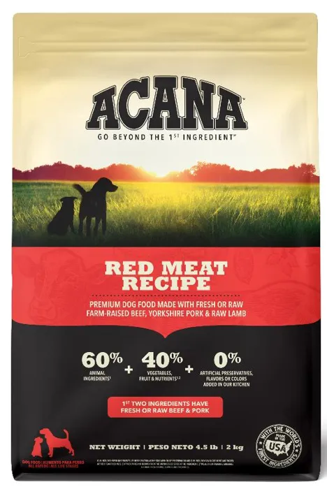 Acana Wholesome Grains Red Meat & Grains Dry Dog Food 4-lb