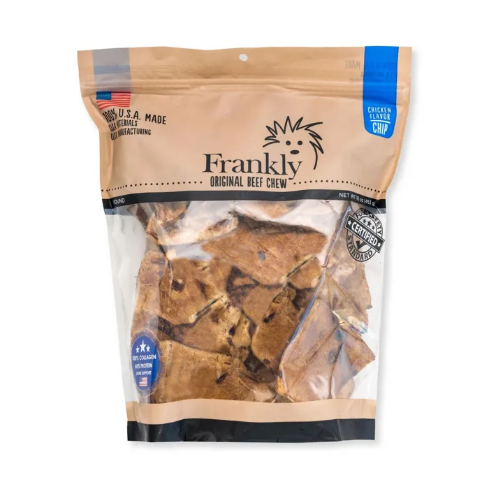 Frankly Chicken Flavor Chips 16-oz